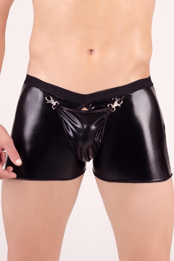 Schwarzer Herren-Boxer-Short Mc/9007 von Andalea kaufen | Fesselliebe