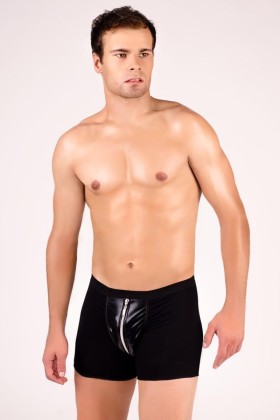 Schwarze Boxer-Shorts Mc/9001 von Andalea Dessous kaufen | Fesselliebe