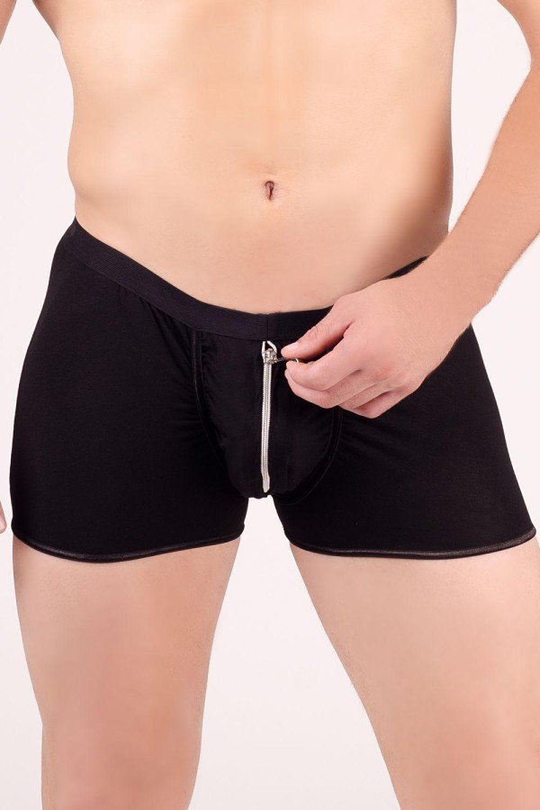 Schwarze Boxer-Shorts Mc/9005 von Andalea Dessous kaufen | Fesselliebe