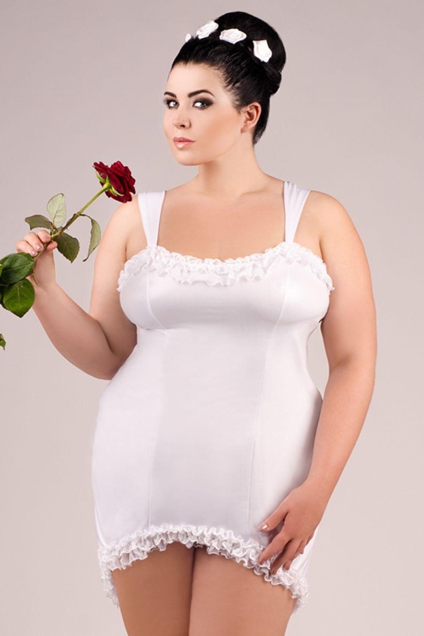 Weißes Kleid E/2021 von Andalea Dessous kaufen | Fesselliebe