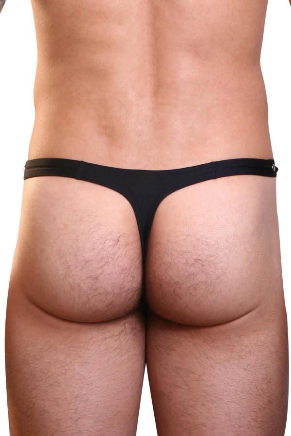 Schwarzer Männer String Open Spirit von Look Me kaufen | Fesselliebe
