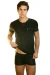 Schwarzes Herren T-Shirt Open Spirit von Look Me kaufen - Fesselliebe