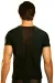 Schwarzes Herren T-Shirt Open Spirit von Look Me