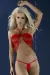 Rotes Set Diana von Meseduce Dessous