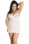 Weißes Chemise C/4008 von Andalea kaufen - Fesselliebe