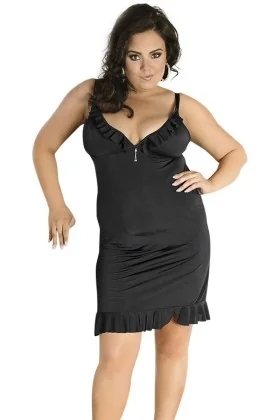 Schwarzes Chemise C/4009 von Andalea kaufen - Fesselliebe