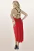 Rotes Langes Kleid M/1073 von Andalea