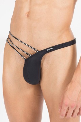 Schwarzer Herren String Alliance von Look Me kaufen | Fesselliebe