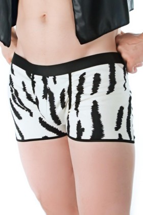Weiß/Schwarzer Boxershorts Sw/104 Andalea Sexy Work Kollektion kaufen | Fesselliebe