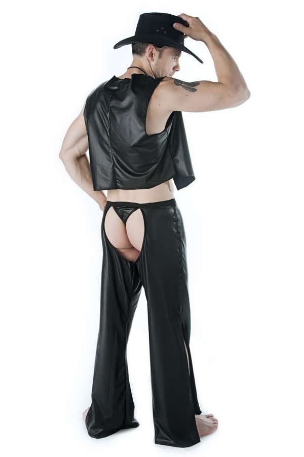 3-Teiliges Cowboy-Set Sw/107 Andalea Sexy Work Kollektion kaufen | Fesselliebe