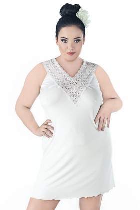 Ecru Chemise Sw/118 Andalea Sexy Work Kollektion kaufen | Fesselliebe