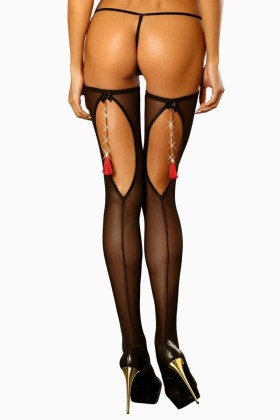 Halterlose Strümpfe Boudoir von Lolitta kaufen | Fesselliebe