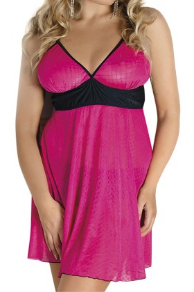 Pinkes Chemise M/1075 von Andalea kaufen | Fesselliebe
