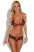 Schwarzes Bh-Shorty-Set Noche Andaluza von Provocative Dessous