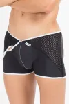 Schwarz/Weißer Herren-Boxer Mixing 43-67 von Look Me kaufen - Fesselliebe