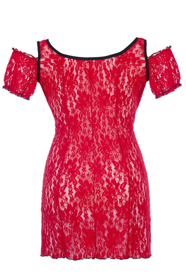 Rotes Chemise Sb/1008 Sexy Base Kollektion By Andalea kaufen | Fesselliebe