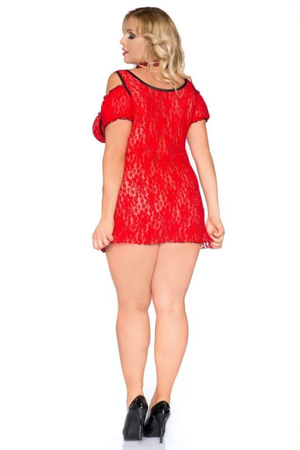 Rotes Chemise Sb/1008 Sexy Base Kollektion By Andalea kaufen | Fesselliebe
