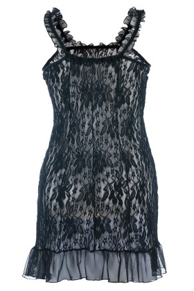 Schwarzes Chemise Sb/1009 Sexy Base Kollektion By Andalea kaufen | Fesselliebe