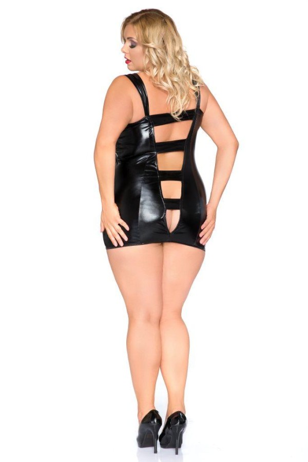 Schwarzes Chemise Sb/1014 Sexy Base Kollektion By Andalea kaufen | Fesselliebe
