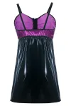 Schwarz/Lila Chemise Sb/1017 Sexy Base Kollektion von Andalea kaufen - Fesselliebe