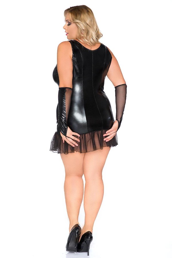 Schwarzes Chemise Z/5011 von Andalea kaufen | Fesselliebe