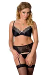 Schwarzes Set Edith von Passion Plus Size kaufen - Fesselliebe