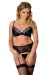 Schwarzes Set Edith von Passion Plus Size