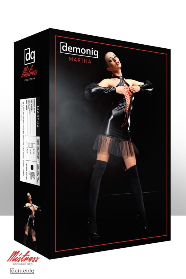 Schwarzes Premium Set Martha von Demoniq Mistress Collection kaufen | Fesselliebe