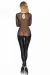 Schwarzes Wetlook Catsuit Molina von 7-Heaven