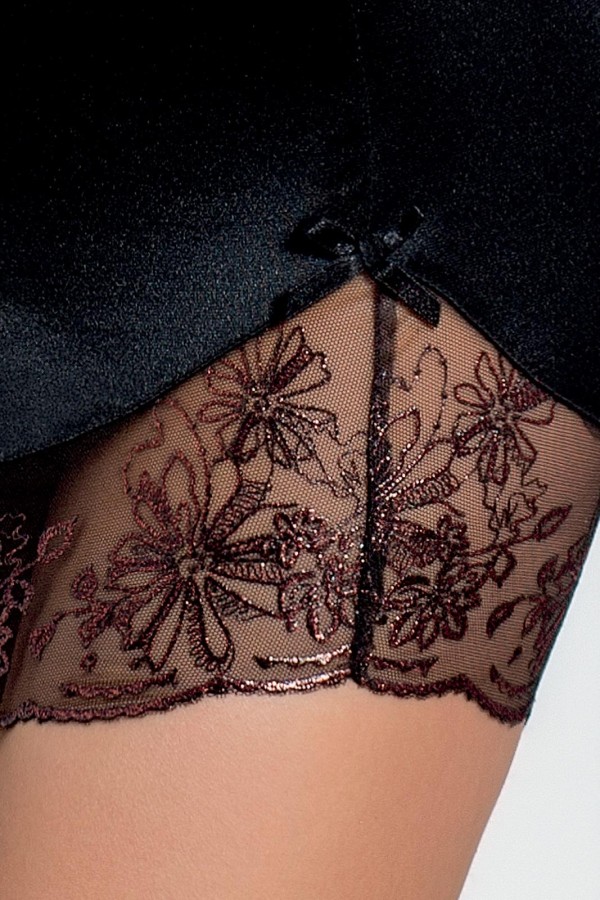 Schwarzes Chemise Brida von Passion kaufen | Fesselliebe
