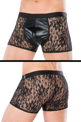 Schwarze Boxershorts Mc/9059 von Andalea kaufen | Fesselliebe