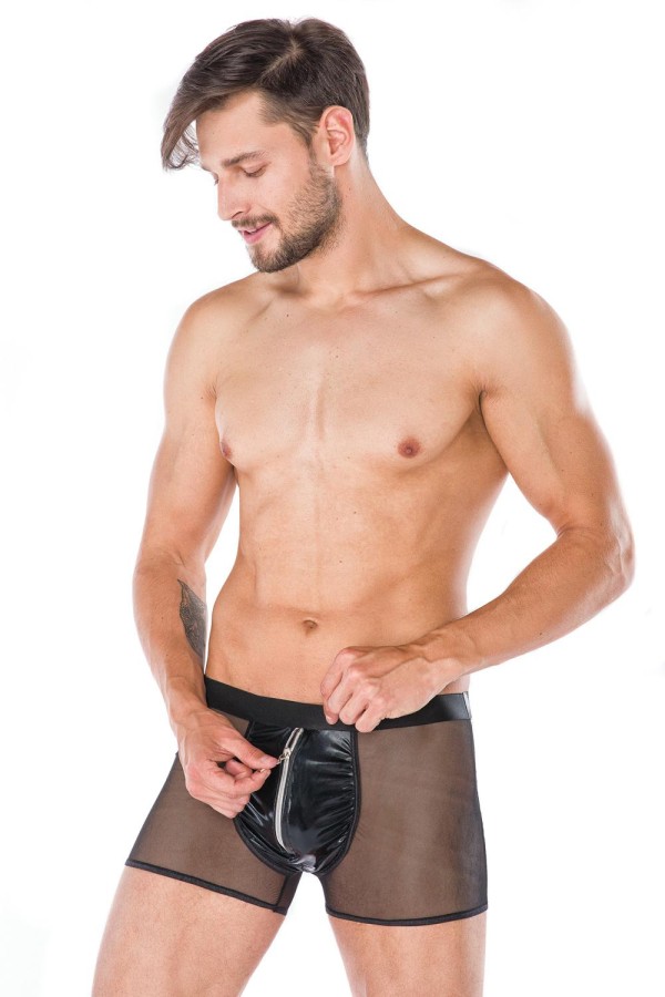 Schwarze Boxershorts Mc/9060 von Andalea kaufen | Fesselliebe