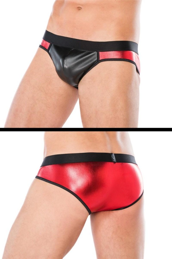 Rot/Schwarzer Slip Mc/9064 von Andalea kaufen | Fesselliebe