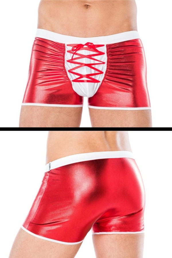 Rot/Weiße Boxershorts Mc/9091 von Andalea kaufen | Fesselliebe