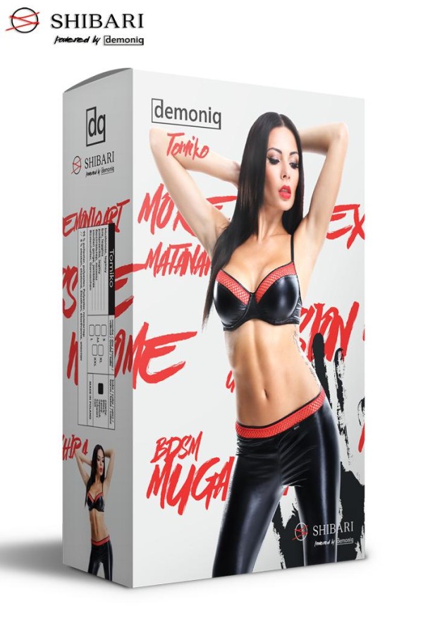 Schwarzes Set Tomiko von Demoniq Shibari Collection kaufen | Fesselliebe