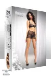 Schwarzes Set Isolde von Demoniq Elegant Angels Collection kaufen - Fesselliebe