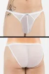 Weißer Tanga-Slip Malibu 2 92-61 von Look Me