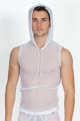 Weißes V-Shirt Malibu 2 92-77 von Look Me kaufen | Fesselliebe