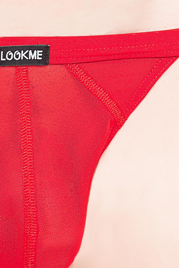 Roter String Malibu 2 92-57 von Look Me kaufen | Fesselliebe
