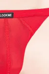 Roter String Malibu 2 92-57 von Look Me kaufen - Fesselliebe