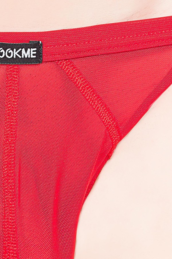 Roter Tanga-Slip Malibu 2 92-61 von Look Me kaufen | Fesselliebe