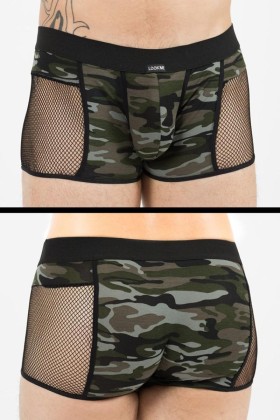 Camouflage Boxer Short Military 58-67 von Look Me kaufen | Fesselliebe