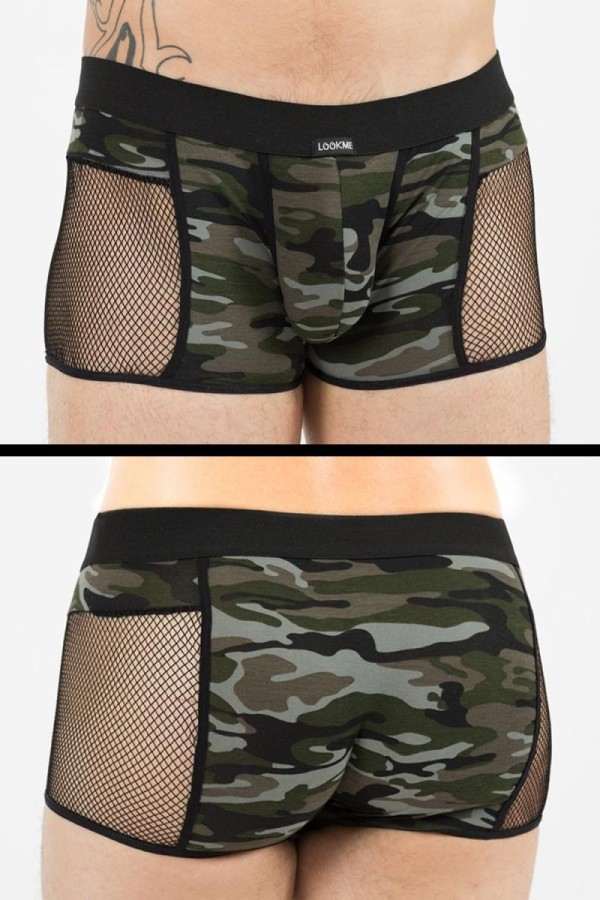 Camouflage Boxer Short Military 58-67 von Look Me kaufen | Fesselliebe