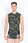 Camouflage V-Shirt Military 58-77 von Look Me kaufen - Fesselliebe