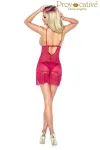 Weinrotes Sensuelle Venice Chemise von Provocative Gold Lingerie kaufen - Fesselliebe