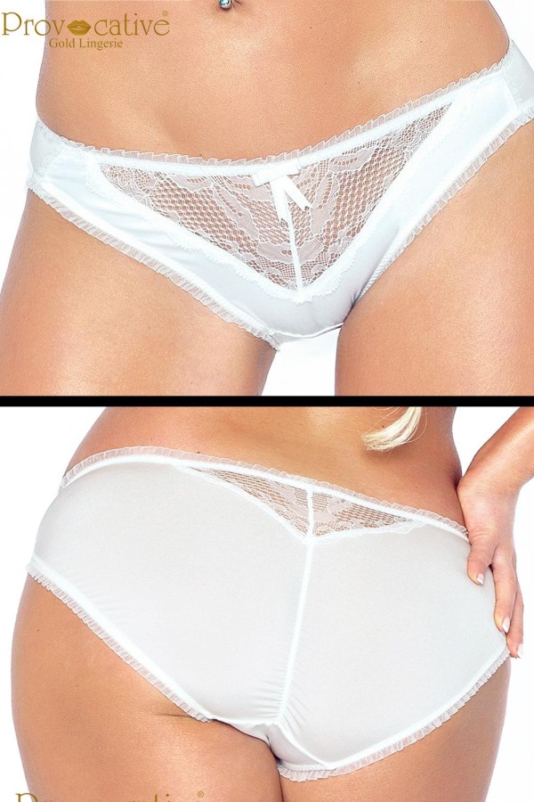 Ecru Candymoon Slip von Provocative Gold Lingerie kaufen | Fesselliebe