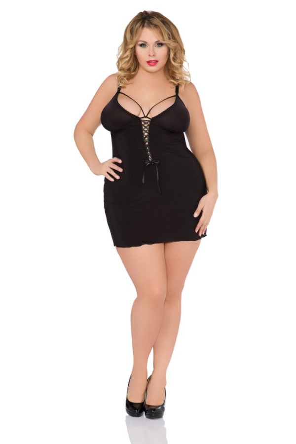 Schwarzes Chemise Sb/1032 von Andalea kaufen | Fesselliebe