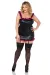 Schwarzes Chemise Sb/1033 von Andalea