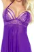 Purple Seduction Babydoll von Poupinette