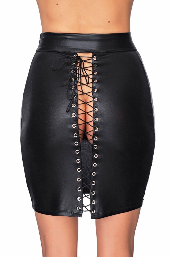 Schwarzer Rock Erice von 7-Heaven Dessous kaufen | Fesselliebe
